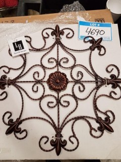 Lavish Home Metal Wall Art