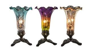 Astoria Grand Marble 3 Piece Table and Floor Lamp Set (ARGD2305)