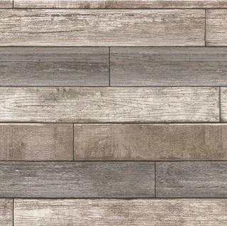WallPops! Nu 18' x 20.5 Reclaimed Wood Plank Wallpaper Roll" (WPP2156) 5 Rolls 