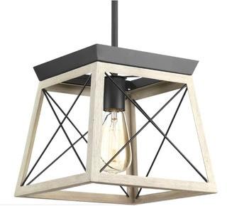 Laurel Foundry Modern Farmhouse Delon 1-Light Lantern Pendant (LFMF3303_25779375)Graphite