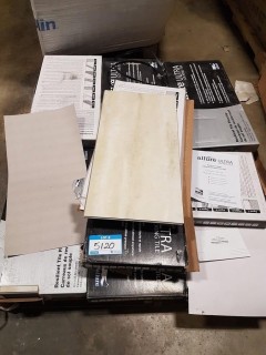 Lot of Allure Ultra Locking Tile approx 12 boxes