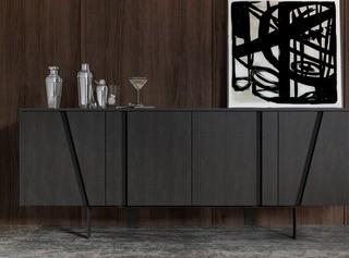 Modloft Mott Sideboard Gray Oak MD736 (box 1 of 2 - possibly missing legs)