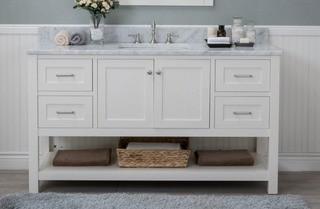 Magdalena Shoreline 60 Single Bathroom Vanity Set