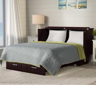 Nantucket Queen Murphy Storage Platform Bed 