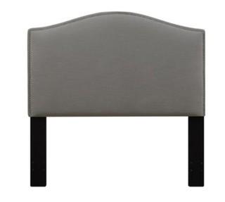 DS-D016-250-372 Fabric Upholstered Headboard For Full or Queen Bed with Nail Head 