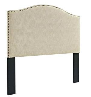 Ds-8632-270 Samuel Lawrence Furniture King Upholstered Panel Headboard Linen 