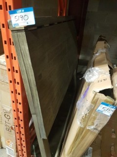 Wood Headboard Full/Double - Scratched