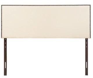 Modway Region Ivory Full Nailhead Upholstered Headboard - Twin
