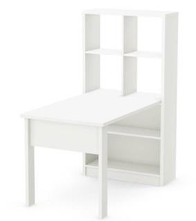 South Shore Work Table and Storage Unit Combo