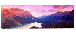 Peyto Lake, Alberta, Canada' Photographic Print on Canvas 72x24"