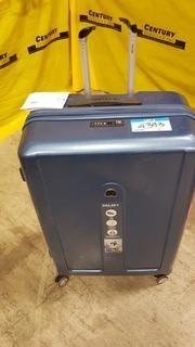 Delsey Blue Hard Sided Spinner 28" - Handle Broken