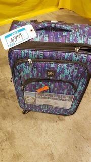 Skyway Luggage Company - Soft Sided 24" Purple Pattern