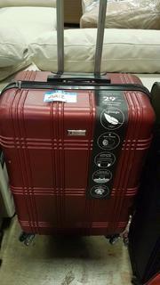 London Fog - Maroon - 29" Hard Sided Luggage Spinner
