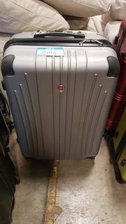 Wenger Silver Grey Hard Sided 28" Spinner Luggage - Seam is ripping