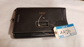 Valentino Blk Ladies Purse - Front Buckle Missing