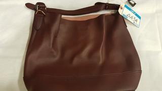 Top Shop Burgundy Ladies Handbag - 