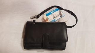 Derek Alexander - Blk Ladies Crossbody wallet/card holder = Strap Broken