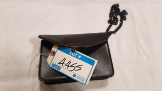Saks Fifth Avenue - Sml Ladies Metal Strap Purse - Front Buckle Broken