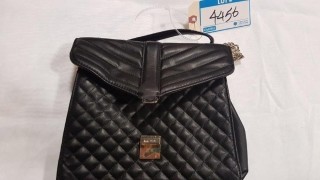 Nine west Blk Ladies Crossbody Purse - Front buckle Broken