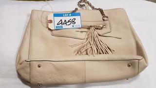 Karl Lagerfeld - Taupe Leather Ladies Handbag - 