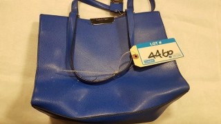 Calvin Klein Blue Handbag - Straps Freying