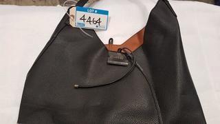 Guess Ladies Leather Handbag - Straps Freying