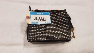 Fossil Blk/White Ladies crossbody bag - Strap Missing