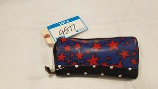 Ladies Star Wallet & Card Holder - Zipper Not Holding