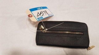 Anne Klein Ladies Blk Wallet & Card holder