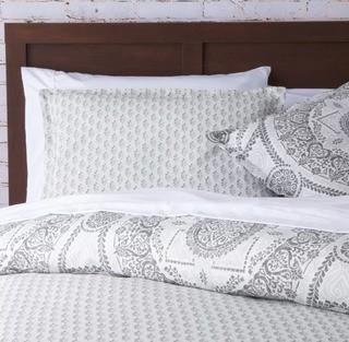 Mercury Row Apollo 150 Thread Count 100% Cotton Reversible Comforter Set (MCRR1790_14938163)Queen