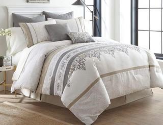 Winston Porter Minerva 12 PC Comforter Set (MBSR1036_31059741)Queen