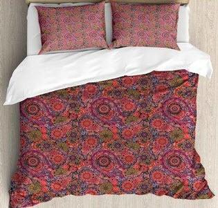 Ambesonne Indian Duvet Cover Set (NGO93325_25359685)Queen