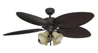 52" Rohmer Indoor 5 Blade Ceiling Fan With Remote Finish: Bronze