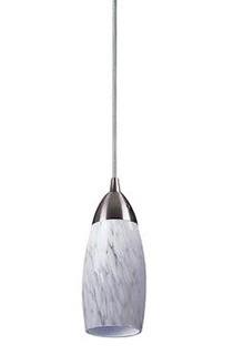 Wrought Studio Bensenville 1-Light Cone Pendant White