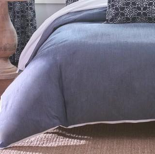 Country Road Core Basic Denim Duvet Cover-Queen