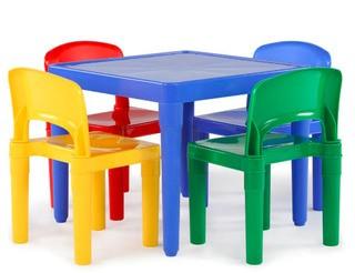 Jabari Kids 5 Piece Writing Table and Chair Set