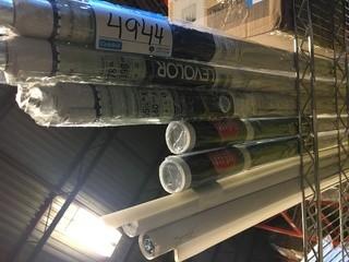 Lot Assorted Window Roller Shades 