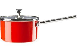 Kate Spade 2-qt Saucepan Red, Display, Chipped
