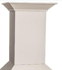 Zline - Kitchen - KBTT-C - Standard Wooden Chimney insert Part - 25.5" x 19.2" x 12" - Cream