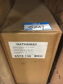 Hathaway Lavatory - 23" x 18 1/4" w/4" Centre - White