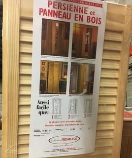 (2) - PINE BIFOLD DOORS, 1 1/8" X 78" X 30" CB12-2414 - 2 sets