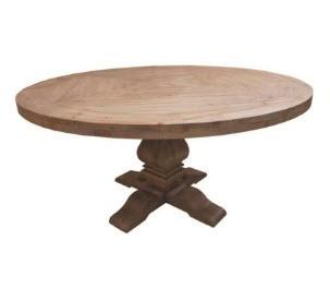 Coaster Round Dining Table Top - Rustic Smoke Finish 59 34" Round - 180200B1
