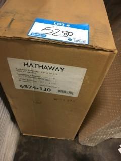 Hathaway Lavatory - 23" x 18 1/4" w/4" Centre - White