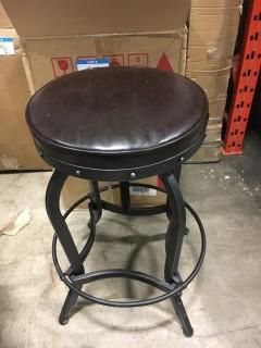 Bar Stool - 54470.00 Brown& Steel