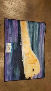 Caroline's Treasure Golden Retriever Doormat - 1'6" x 2'3"