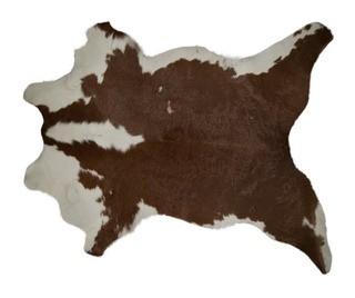 Bloomsbury Market Hampton Hand-Woven Cowhide Brown/White Area Rug (BBMT4806)