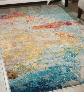 Nourison - Celestial Collection - CES02 Sealife - 2'2" x 10'