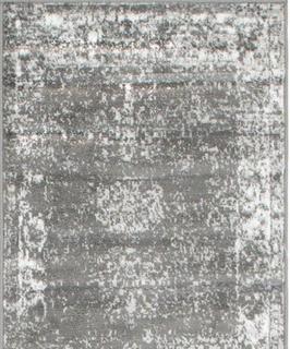 Unique Loom - Sofia - 14354A - Grey 6' Runner