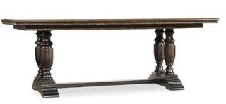 Hooker Furniture - Trestle Dining Table w/(2) 18" Leaf inserts - 5374-75207