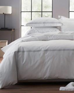 GlucksteinHome Essex Collection Duvet Cover, King 